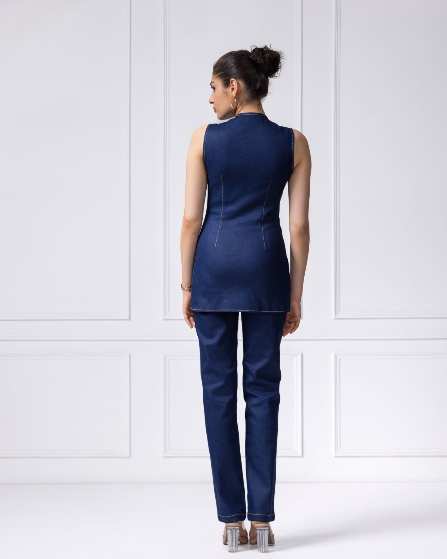 The Denim Bloom set