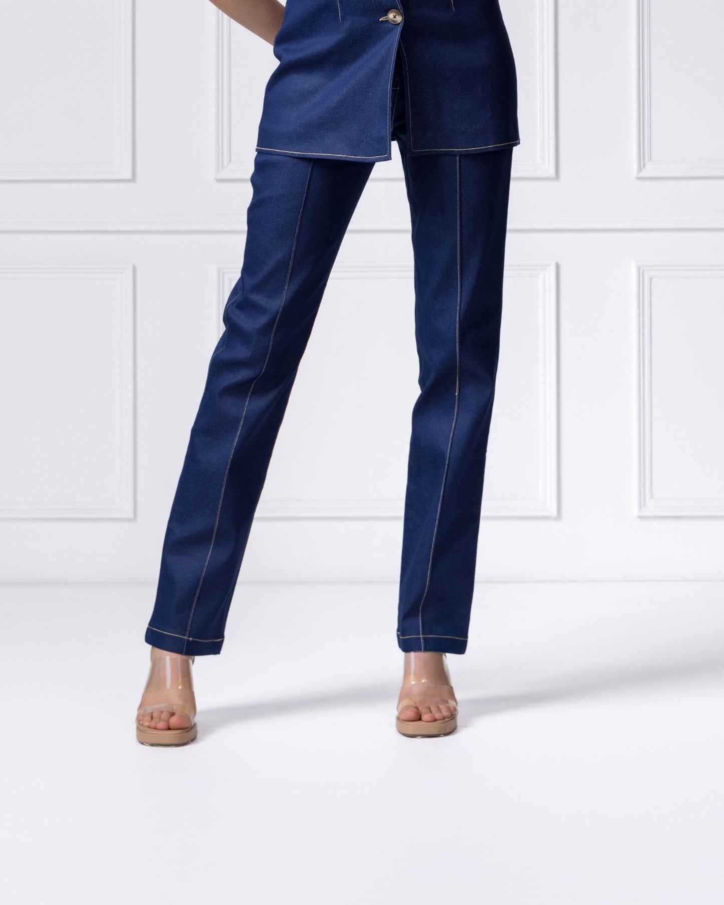 The Denim Bloom set