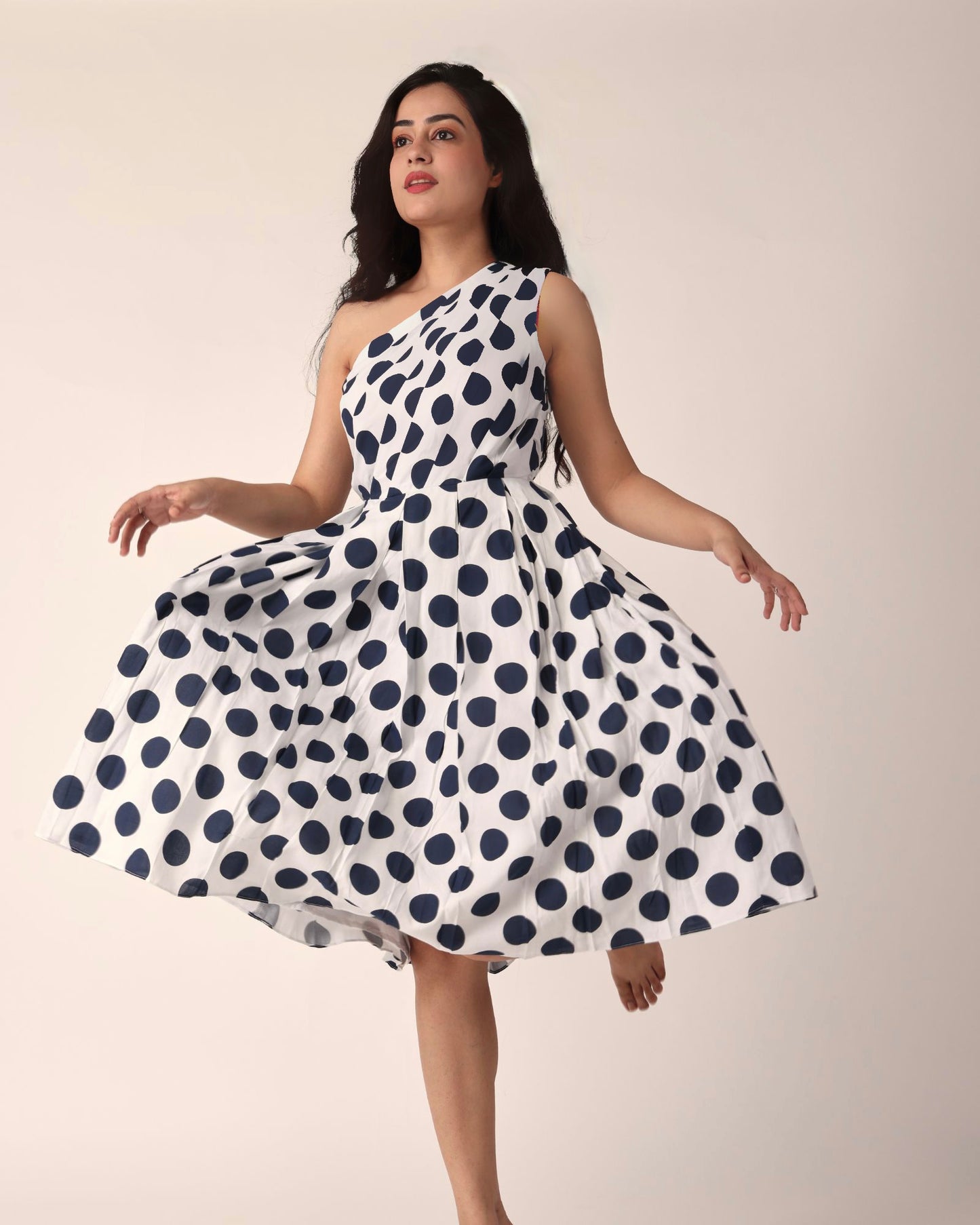 The Polka Charm dress