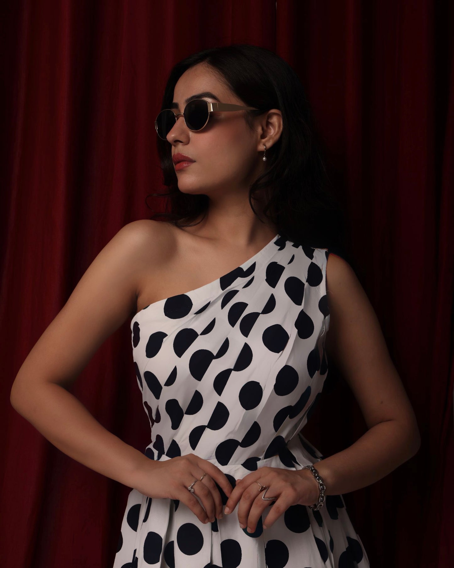 The Polka Charm dress