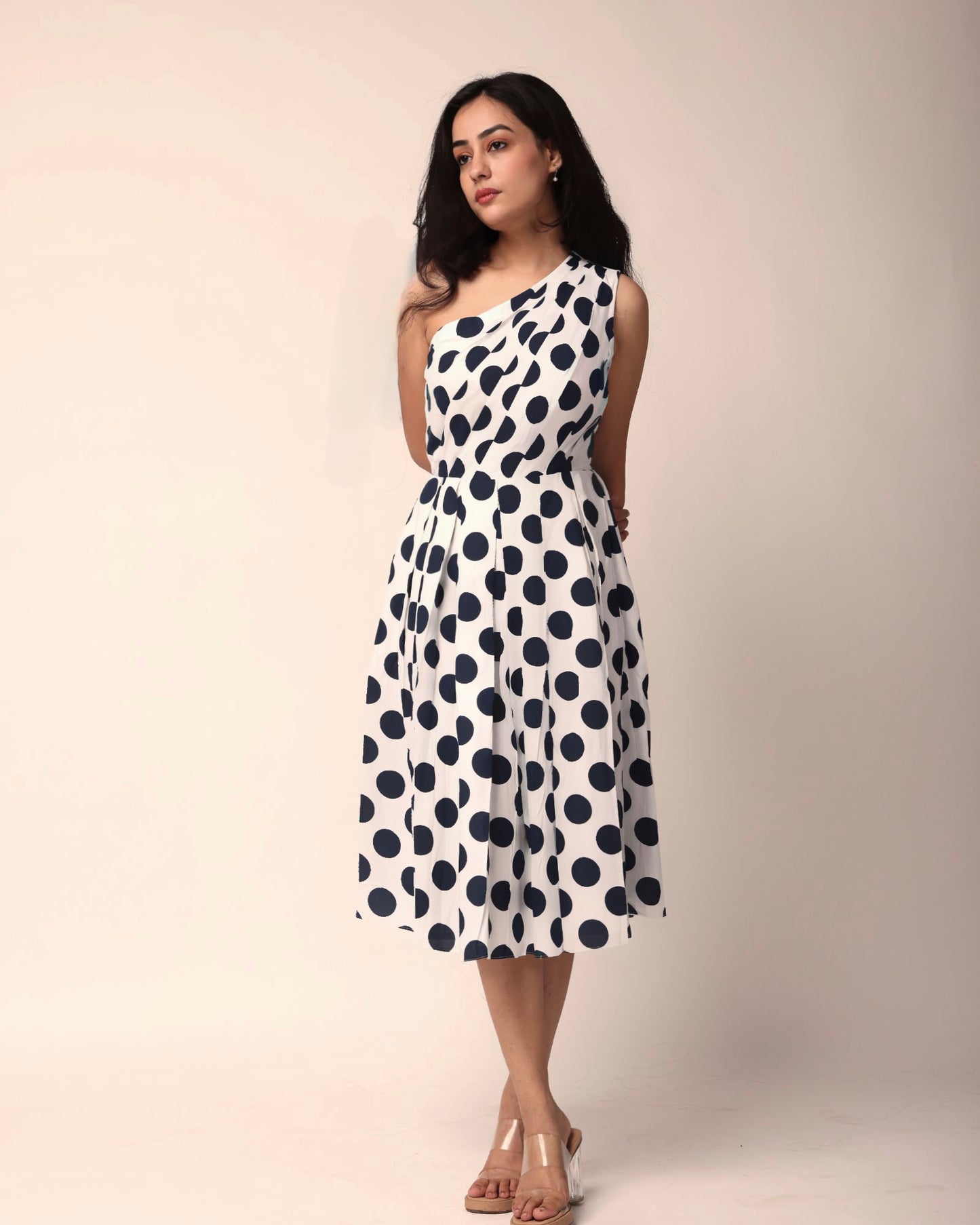 The Polka Charm dress