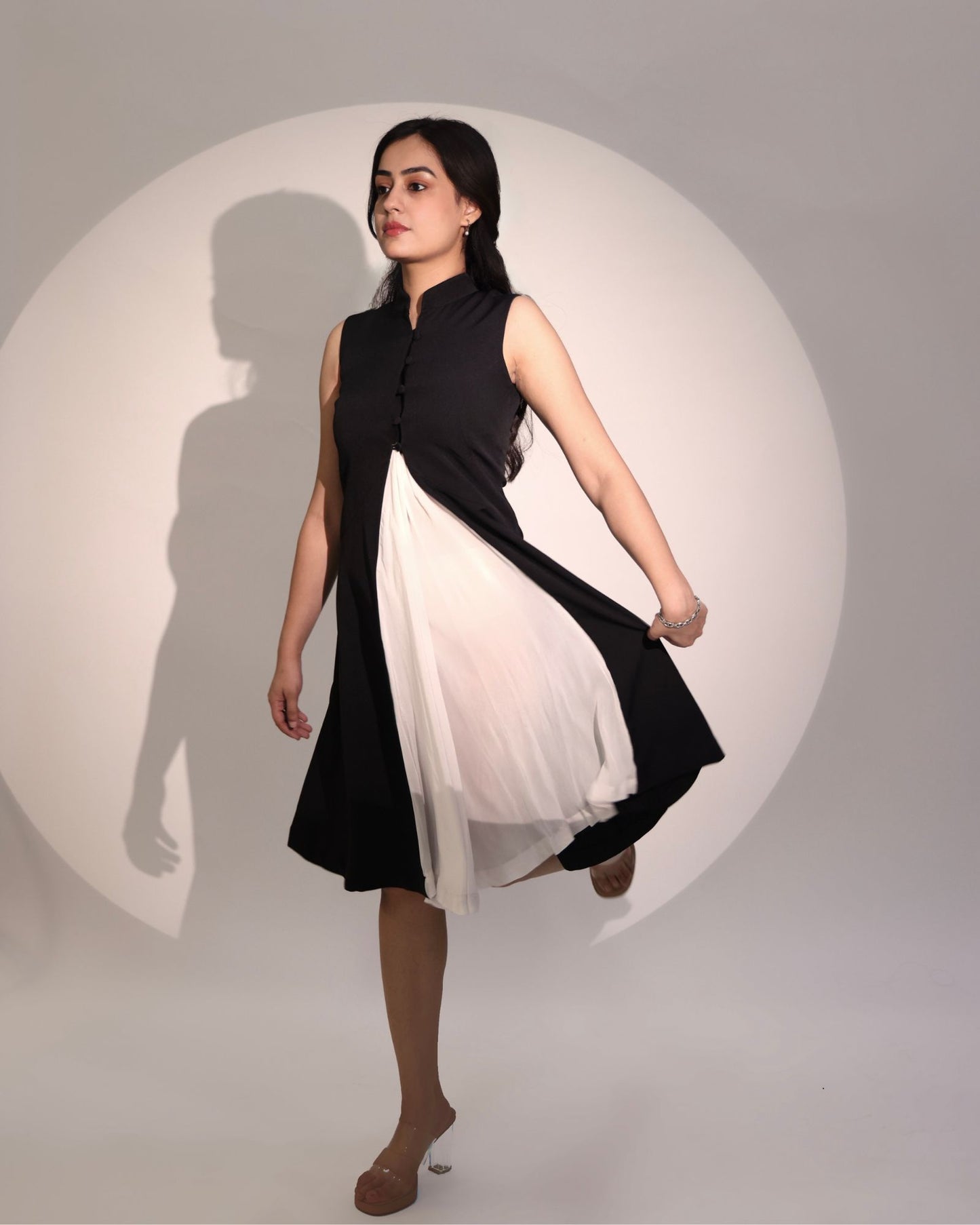 The Ebony & Ivory dress