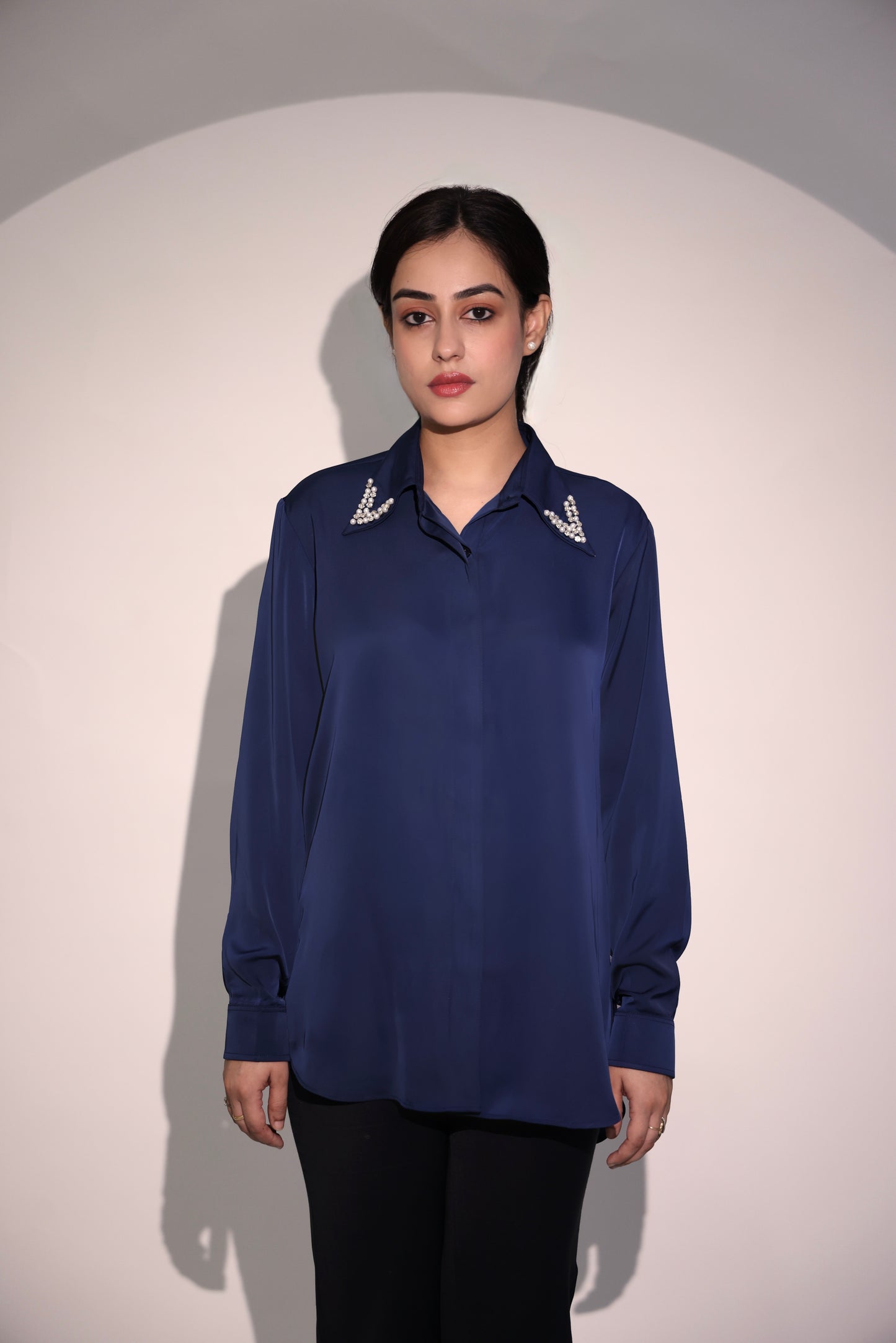 The Crystal Collar shirt