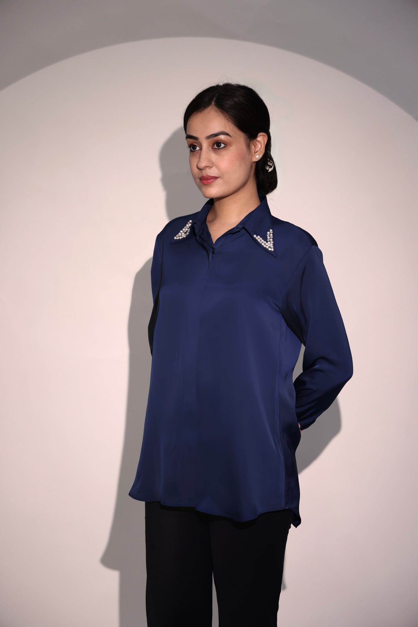 The Crystal Collar shirt