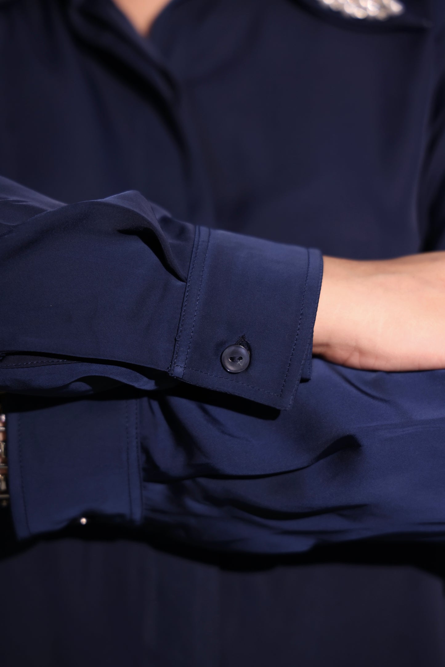 The Crystal Collar shirt