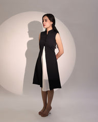 The Ebony & Ivory dress