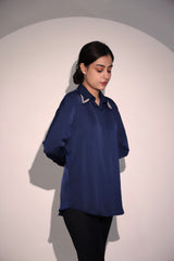 The Crystal Collar shirt